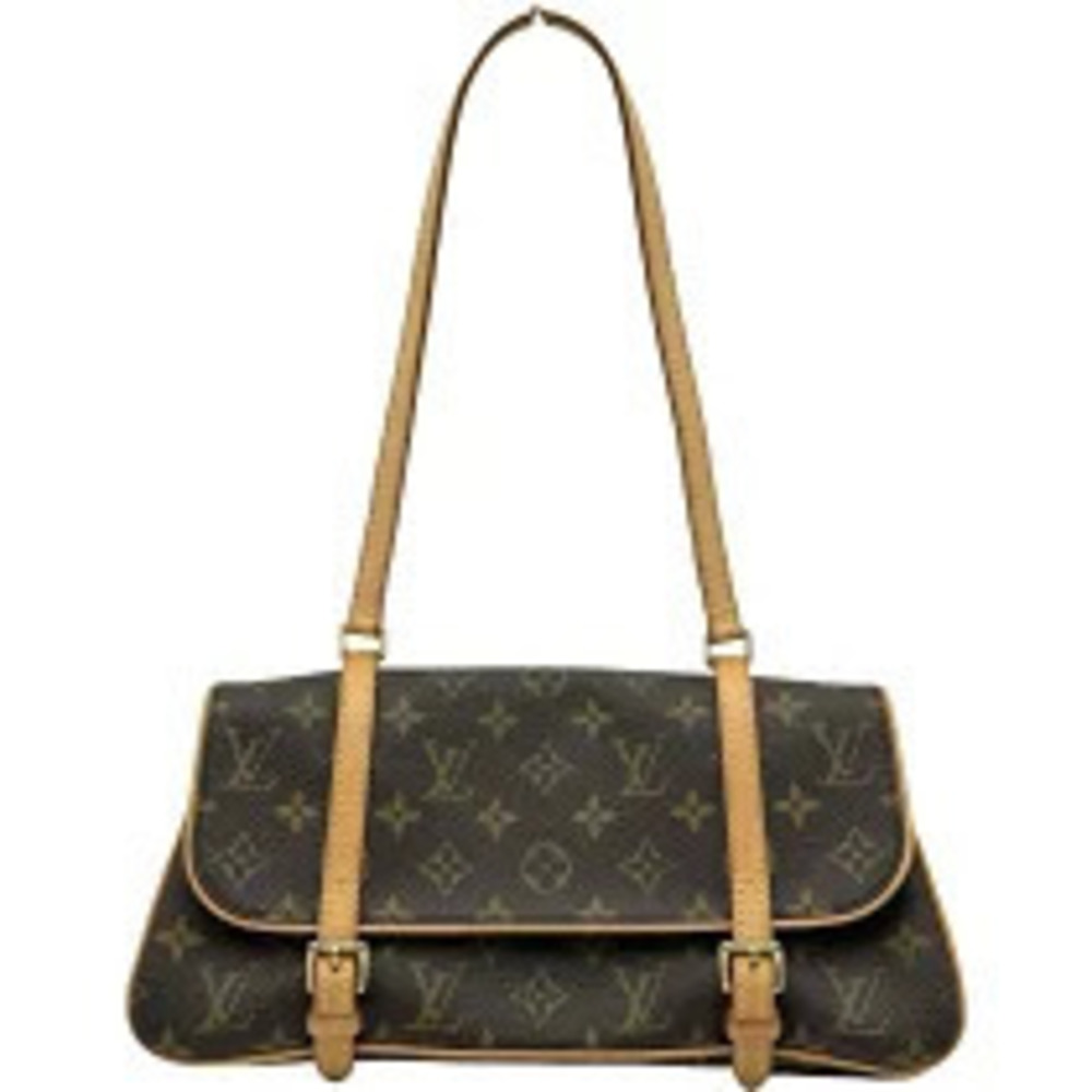 Louis Vuitton Marelle Brown Monogram Canvas Shoulder Bag